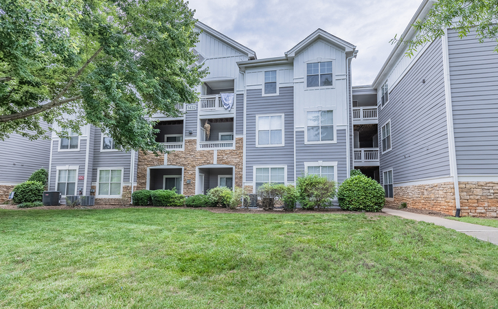 The Greens At Tryon Apartments Raleigh NC Building Exterior Private Patios and Balconies