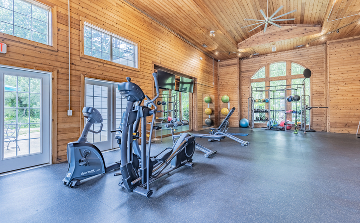 The Greens At Tryon Raleigh NC Apartments Fitness Center Cardio Training Equipment
