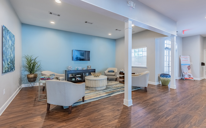 The Greens At Tryon Raleigh NC Apartments Resident Clubhouse Seating Area