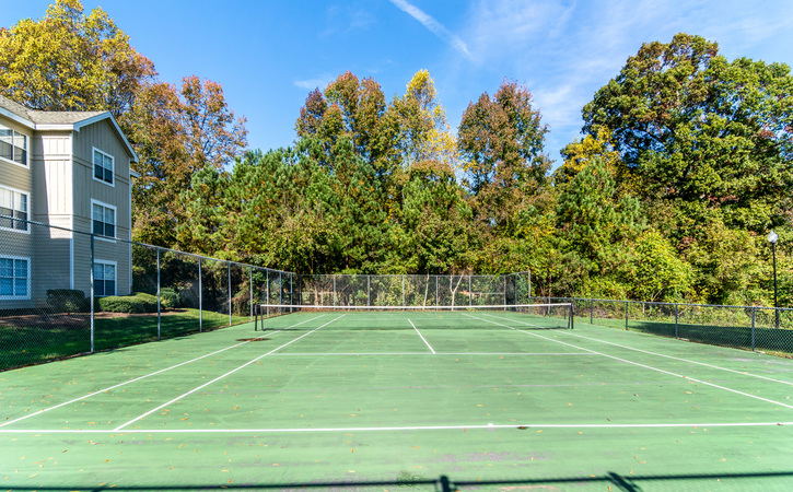 The Greens At Tryon Raleigh NC Apartments Tennis Court