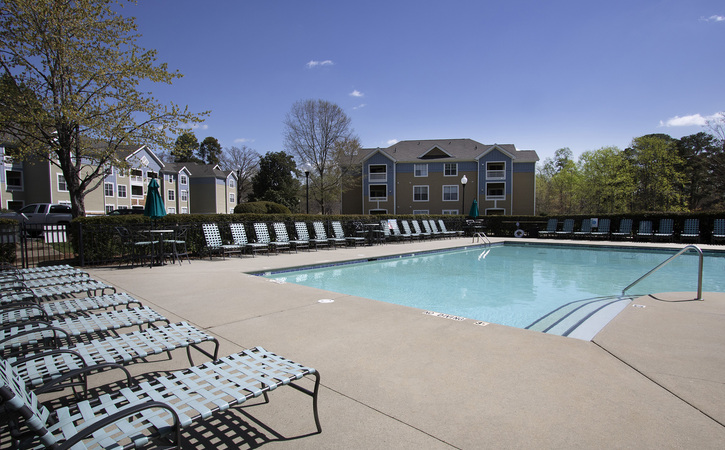 The Greens at Tryon Apartments Raleigh NC Resort Style Pool